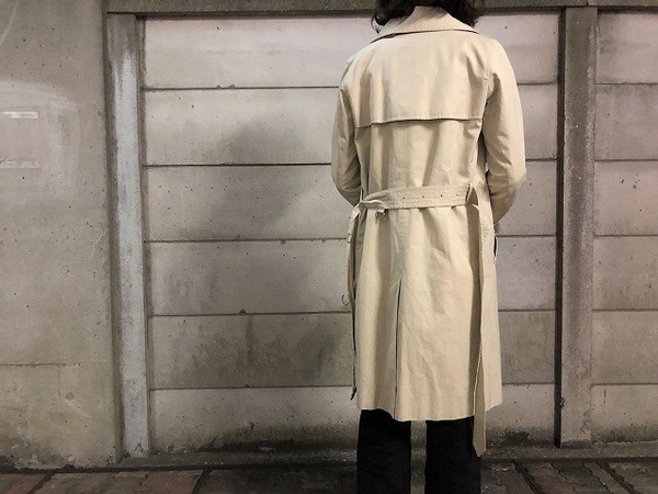 無料配達 BURBERRY バーバリーロンドン インポート トレンチコート US6