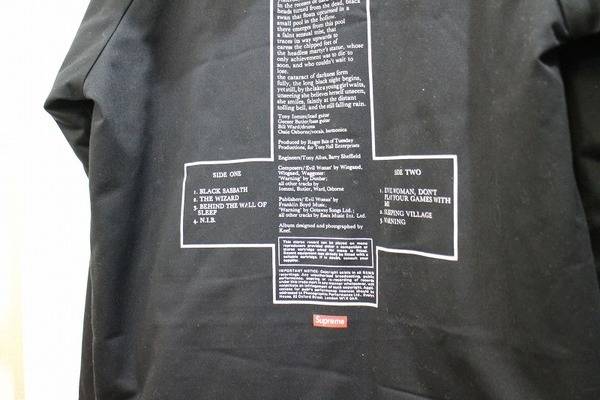 Supreme×Black sabbath奇跡のコラボレーションアイテム入荷