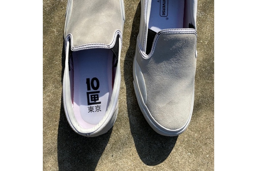 CONVERSE × TENBOX】のSKIDGRIP SLIP ONをご紹介。[2020.08.31発行
