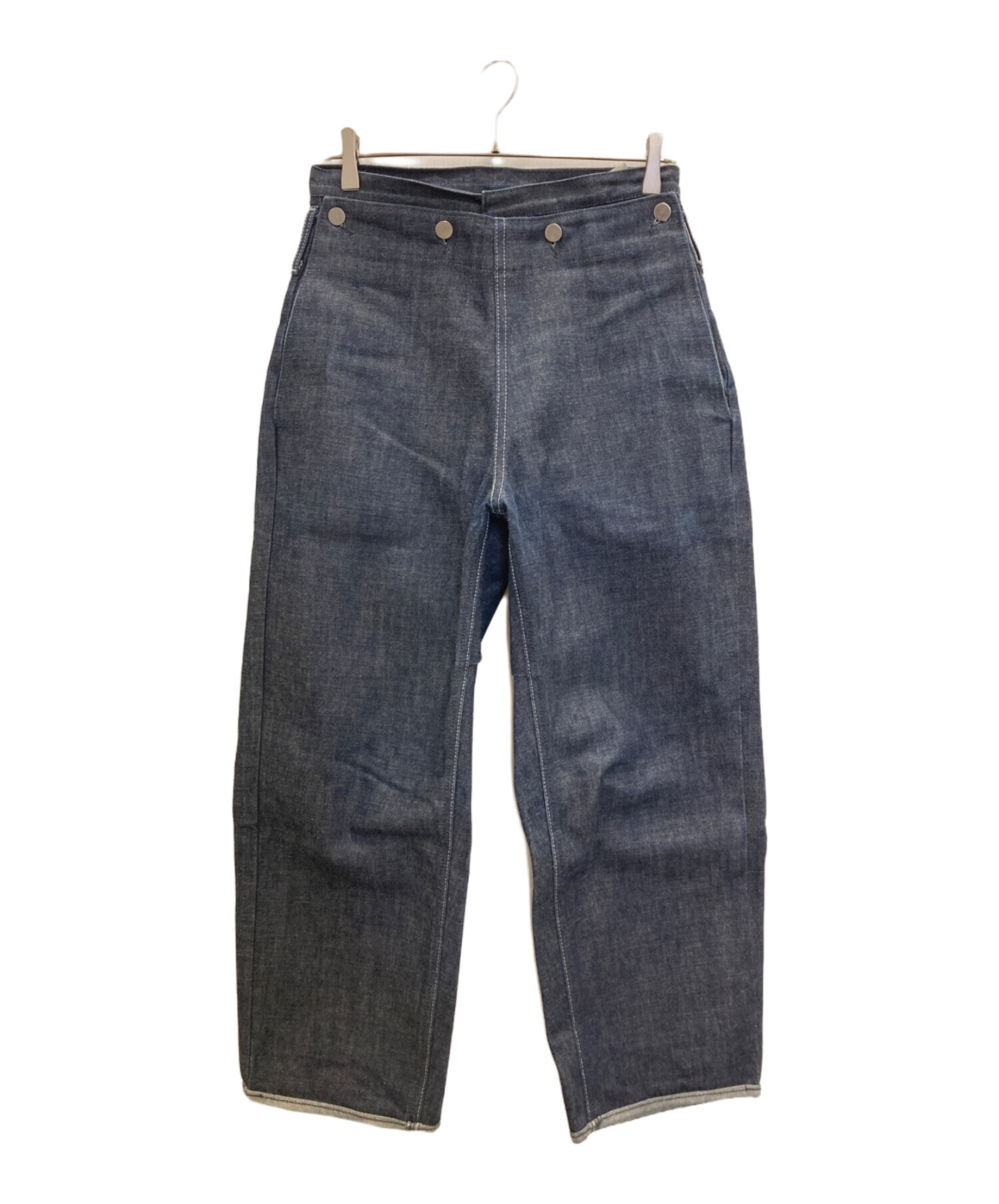 tuki type3 インディゴ　古着 TUKI / ツキ】TYPE3 INDIGO DENIM | 唯一無二の立体シルエット、育てる