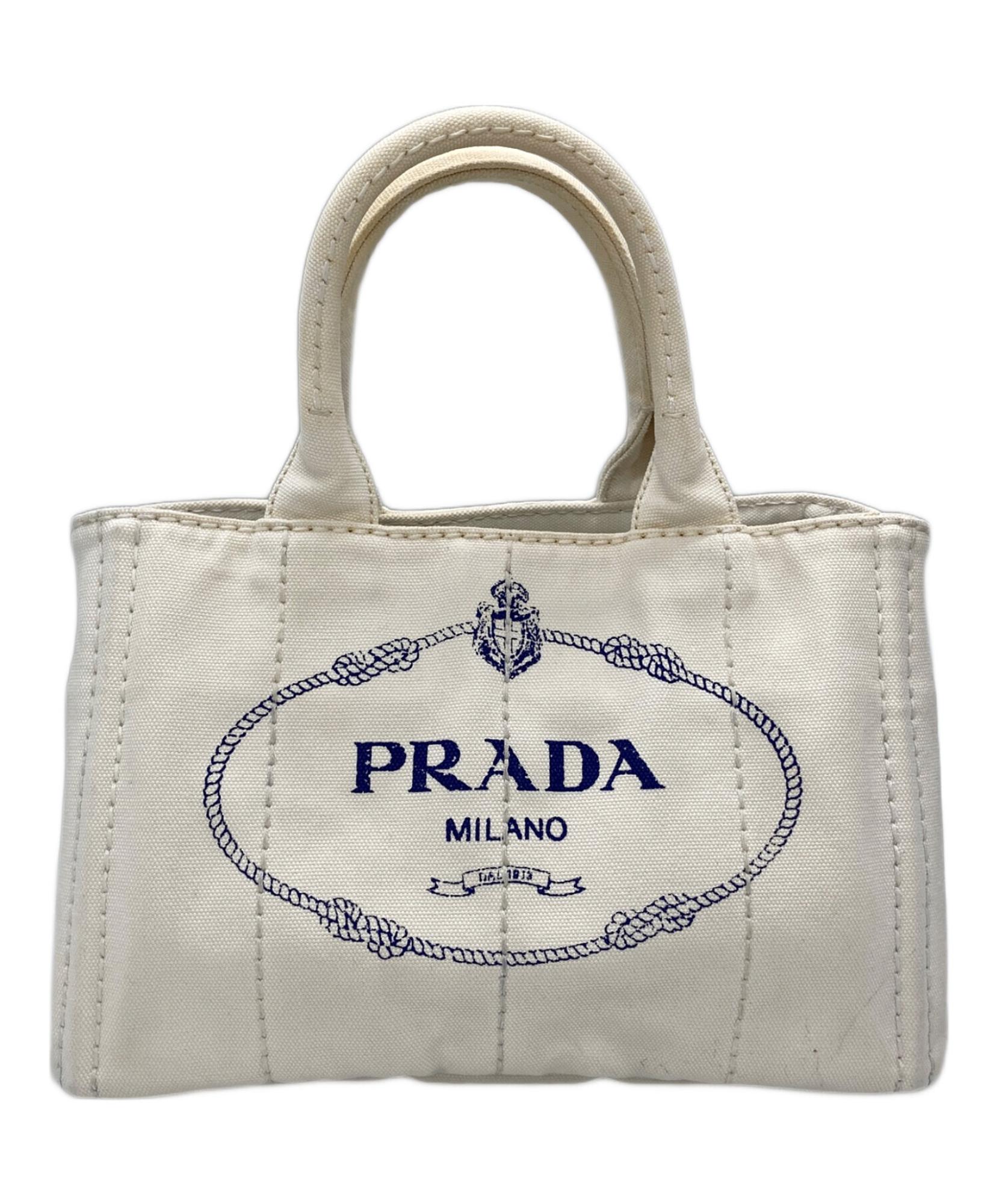 PRADA / プラダ】ハンドバッグ | 日常をクラスアップさせる洗練の白 