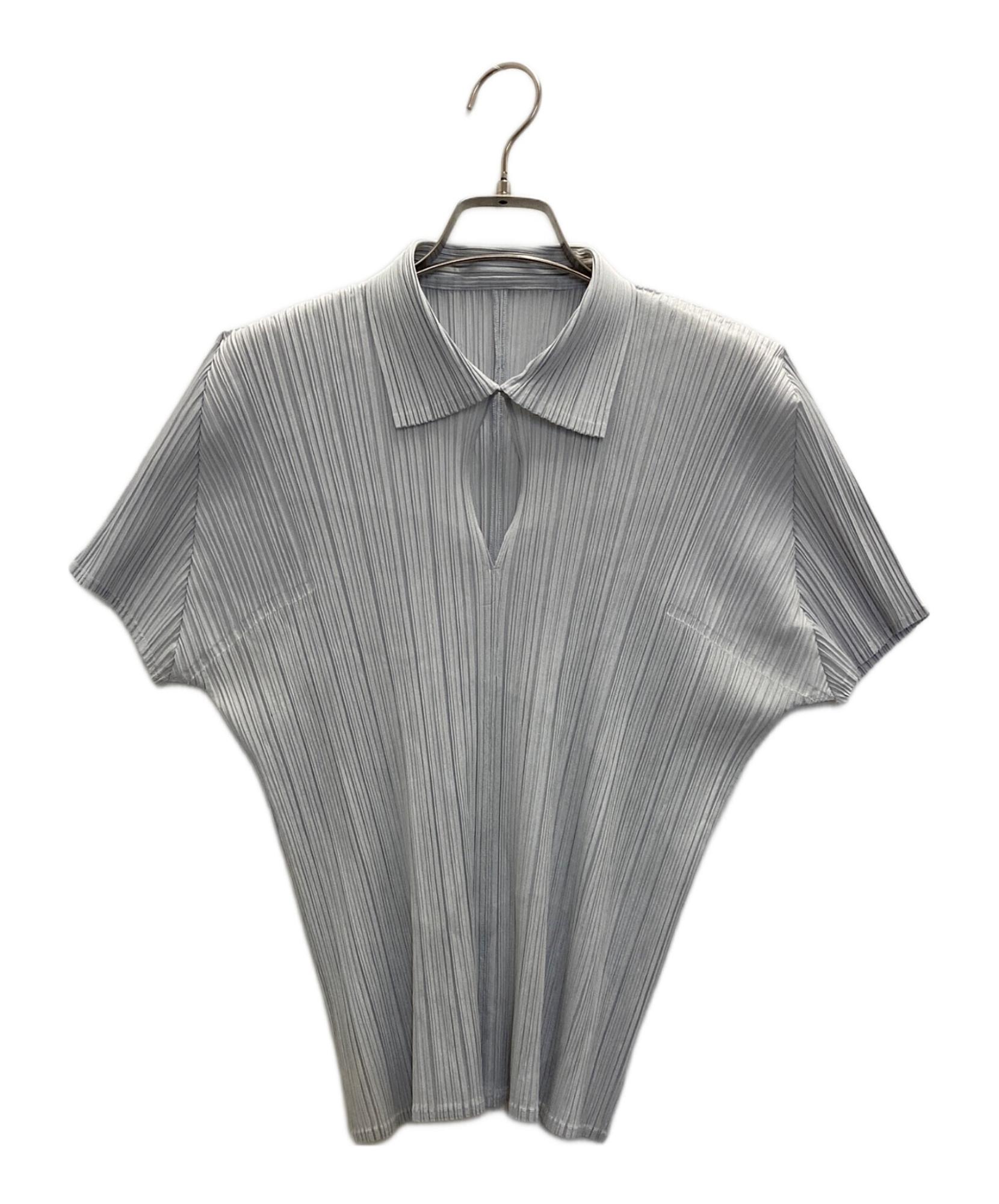 【ヴィンテージ】プリーツプリーズ PLEATS PLEASE 2004 ステンドグラス PP43-JK612 トップス PLEATS PLEASE ISSEY MIYAKE - 【ヴィンテージ】プリーツプリーズ