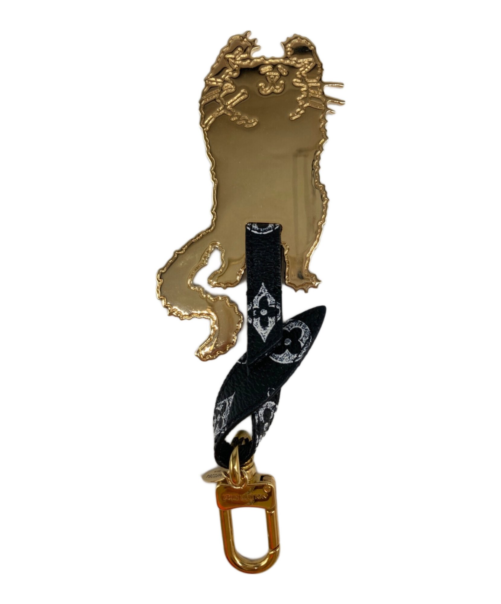 LOUIS VUITTON ルイ・ヴィトン/ビジューサック/キャットグラム/フライングキャット/MP2284/CX0178/Aランク/91【中古】 LOUIS VUITTON / ルイ ヴィトン】ビジュー サック キャットグラム
