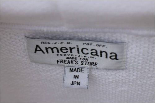 アメリカーナのスウェット