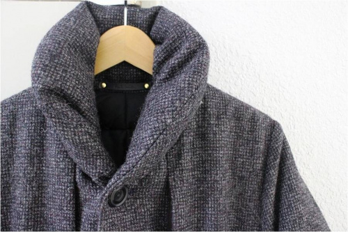 ダウンジャケットの市川