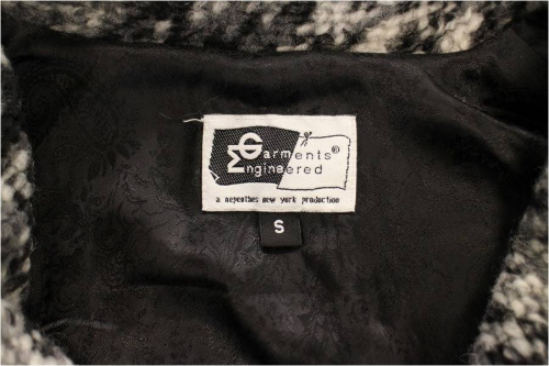 ショールカラーニットジャケットの古着