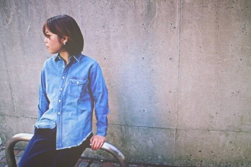 ロンハーマンのデニムシャツ