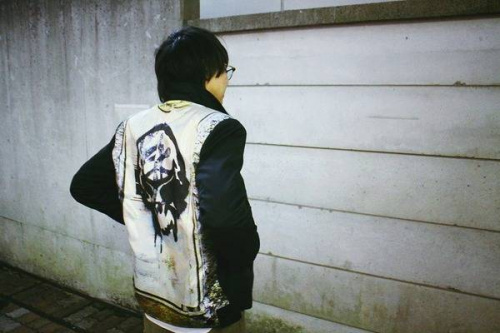 ジャケットのスタジャン