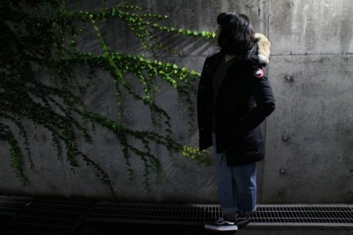 ダウンジャケットの千葉