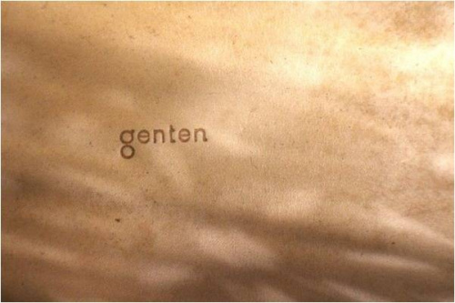 ゲンテンのレザートートバック