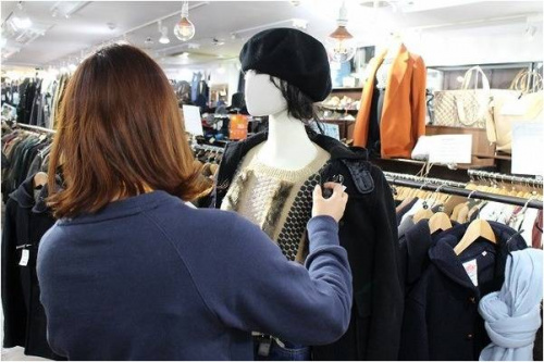 古着のアパレル