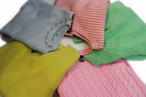 買取案内の古着