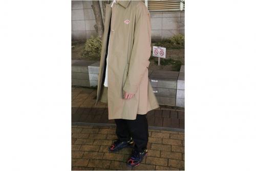 ロングタフタコートのメンズ