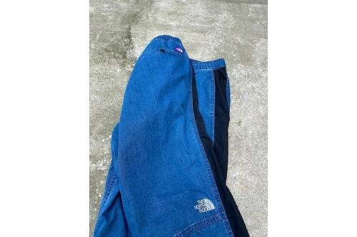 ザノースフェイス パープルレーベルのナイロンパンツ　nanamica