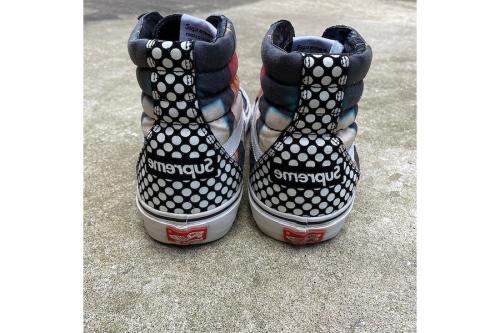 シュプリーム × コム・デ・ギャルソン・シャツ × ヴァンズのSK8-HI　Harold Hunter