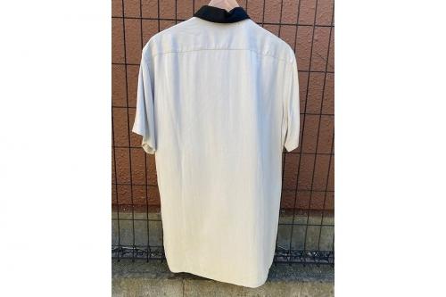 ランバンのハーフジップシャツ