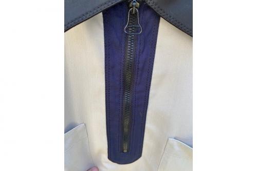 ハーフジップシャツ