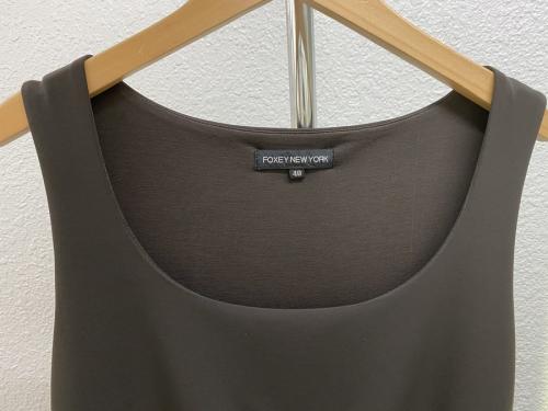 フォクシーニューヨークのノースリーブワンピース