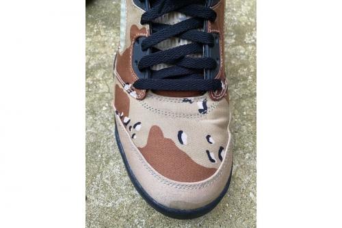 Nike Air Jordan 5 Retro Supreme Desert Camo