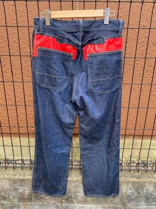 ジュンヤワタナベコムデギャルソンマンのデニムパンツ　切替デザイン