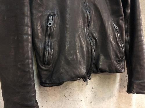 イサムカタヤマ･バックラッシュのライダースジャケット