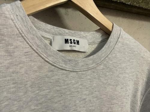 エムエスジーエムのスウェット