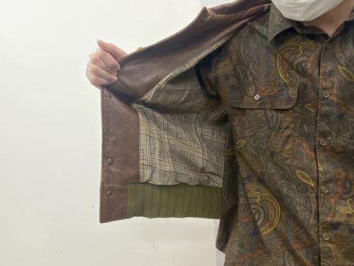 リーバイスのレザージャケット