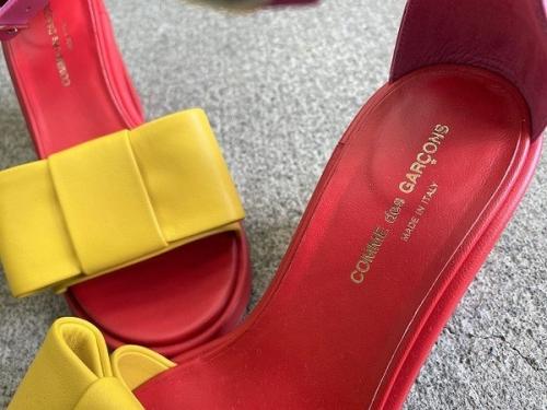 コムデギャルソンのサンダル