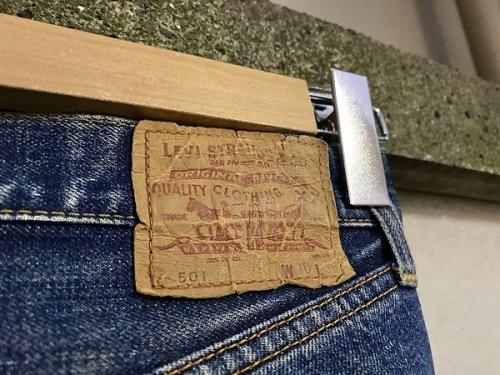 デニムパンツのヴィンテージ