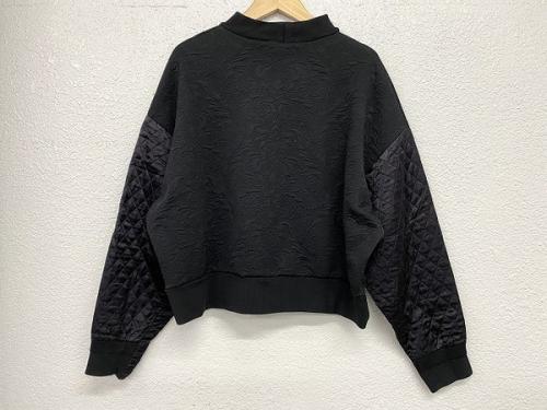 マメ クロゴウチのVictorian Pattern Quilting Sweatshirt