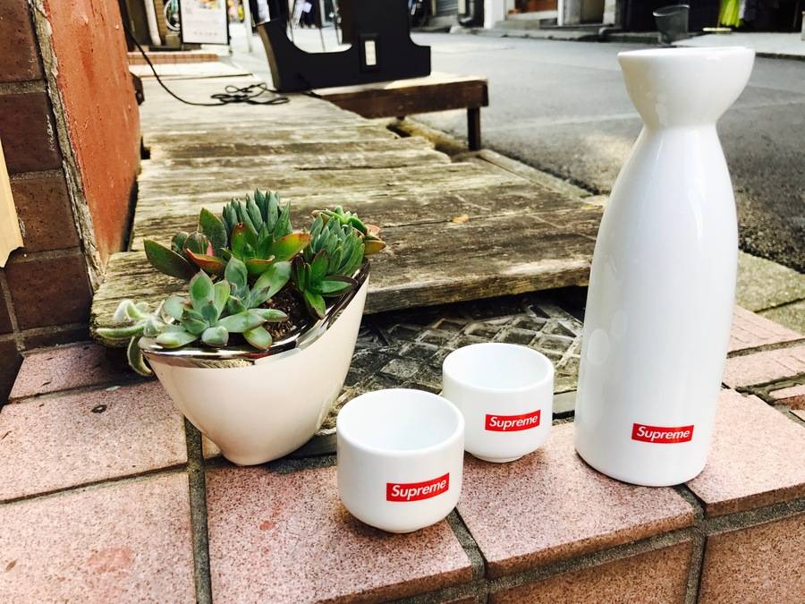 Supreme シュプリーム sakeセット お猪口 徳利 利酒 日本酒 SUPREME sake2個 セット お猪口 日本酒 Supreme シュプリーム sake
