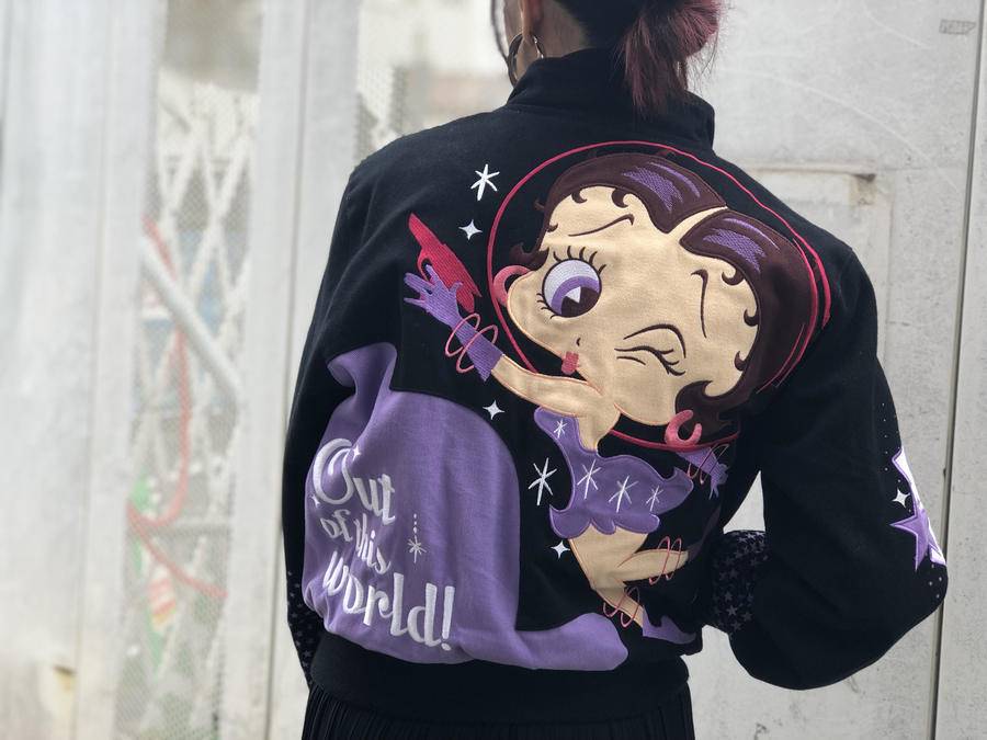 希少【JH Design/BettyBoop】レーシングJKT/ ベティーちゃん-