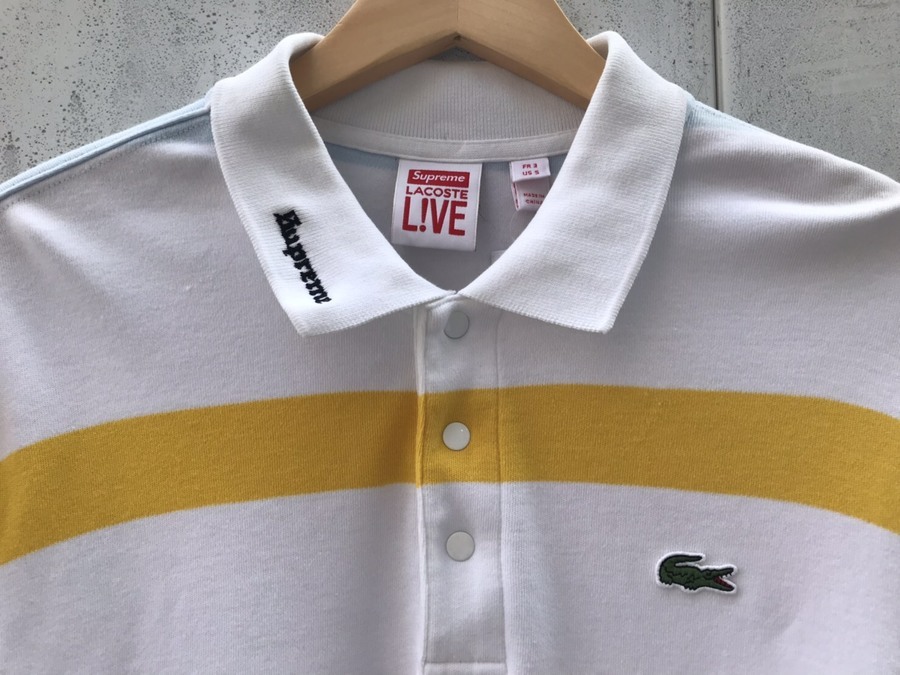 Supreme LACOSTE S Jersey Polo ポロシャツ ラコステ