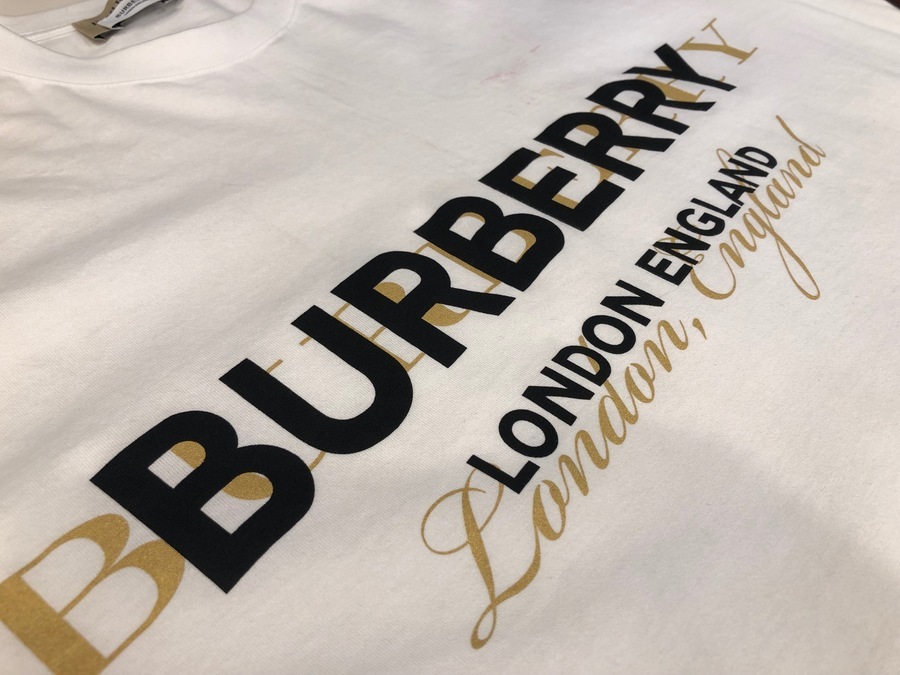 BURBERRY/バーバリー】最新19SSのダブルロゴプリントカットソーが入荷 
