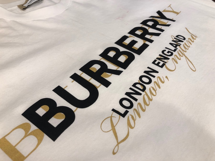 Burberry バーバリー 最新19ssのダブルロゴプリントカットソーが入荷 19 05 07発行