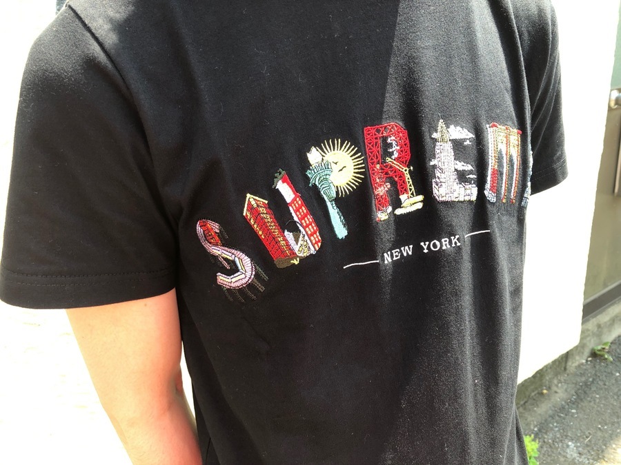 Supreme City Arc Tee 黒 S