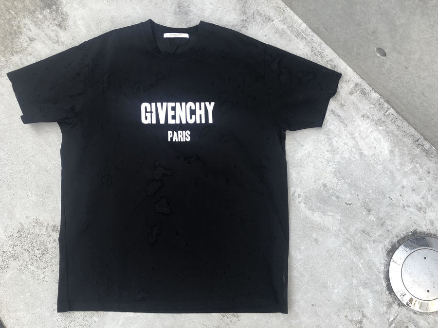 GIVENCHY Destroyed Tee デストロイドTシャツ