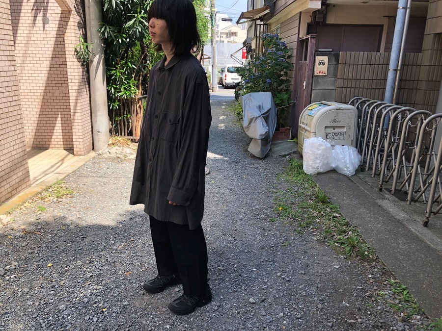 Yohji Yamamoto Pour Homme ⁄ ヨウジヤマモトプールオム より16SSのオーバーシャツをご紹介。[2019.06.26発行]