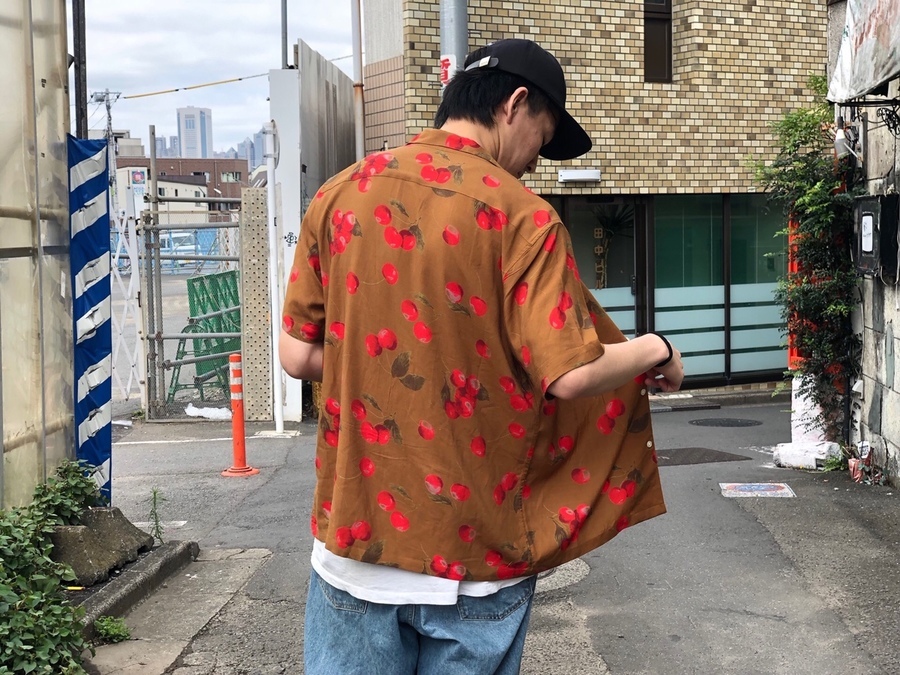 supreme cherry rayon shirt