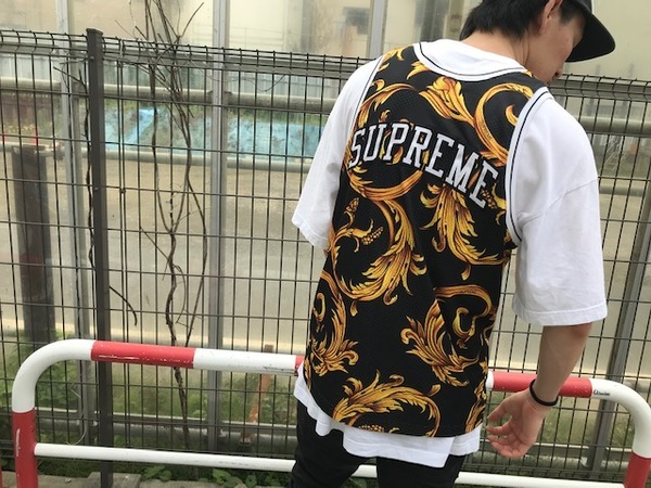 美品Supreme NIKE 14SS Basketball Jersey