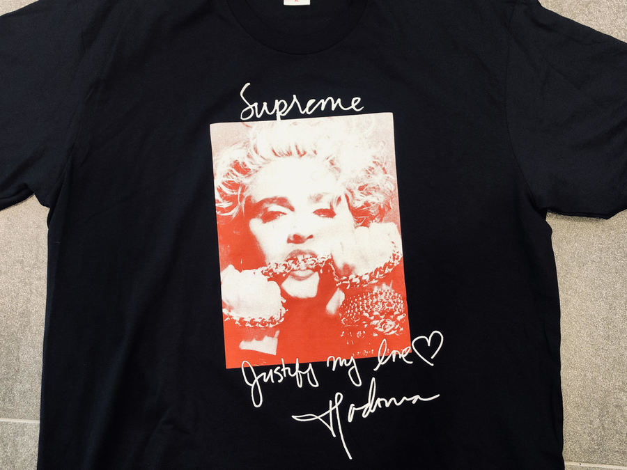 Supreme / シュプリームより18AWの名作フォトティーMadonna Tee ...