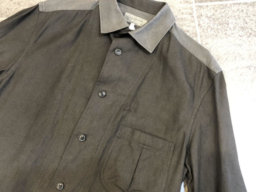2018年SSコレクション　ヨウジヤマモトプールオム　リネンジャケット Yohji Yamamoto Pour Homme / ヨウジヤマモトプールオム 2018SS