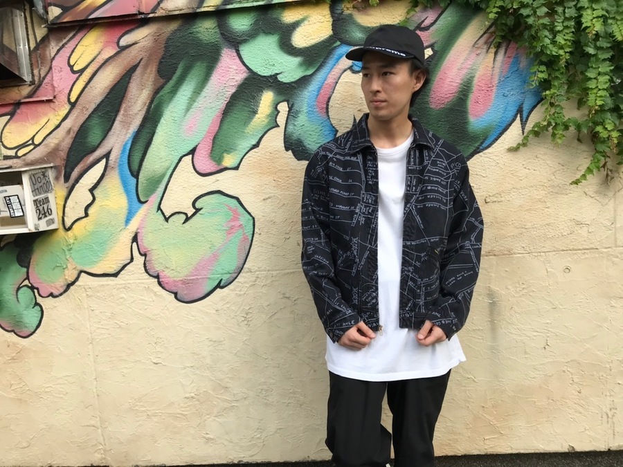 身幅55cm19S/S Supreme Gonz Map Work Jacket