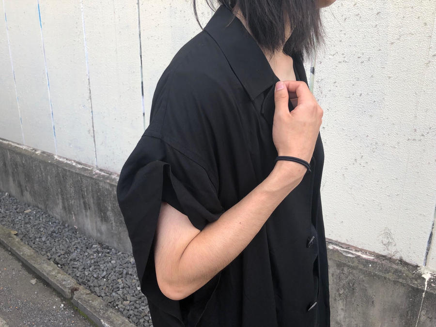 Yohji Yamamoto POUR HOMME )18SS レーヨンシャツ