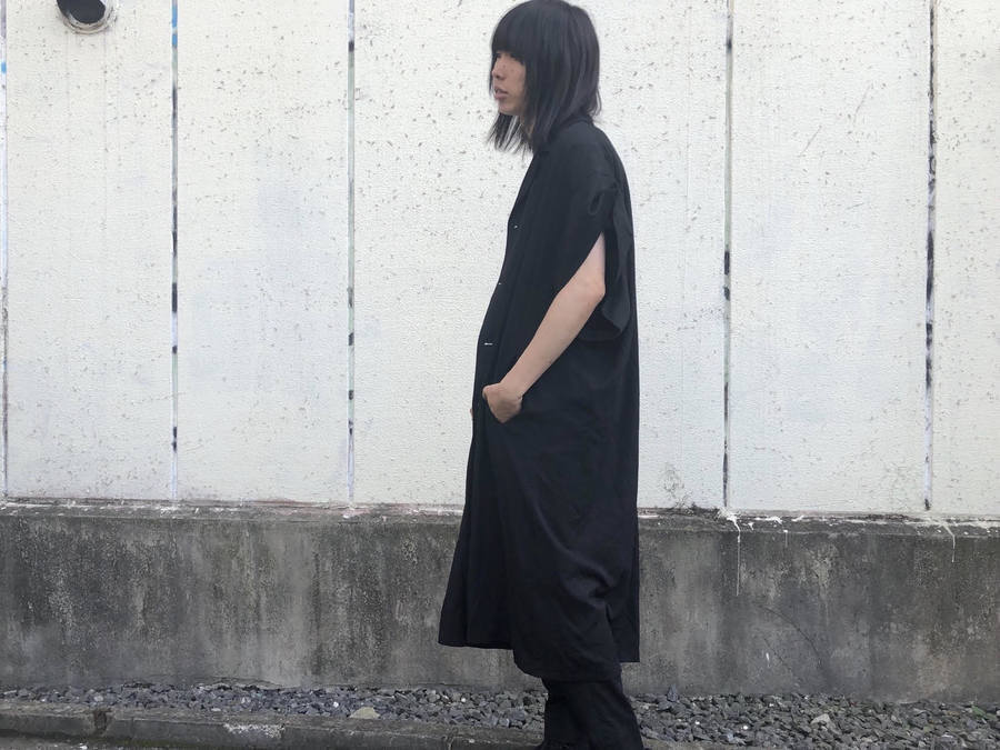 Yohji Yamamoto POUR HOMME )18SS レーヨンシャツ