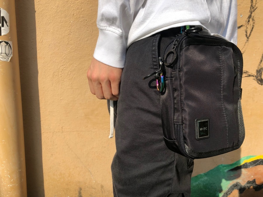 M+RC NOIR Rainbow black Trap Bag