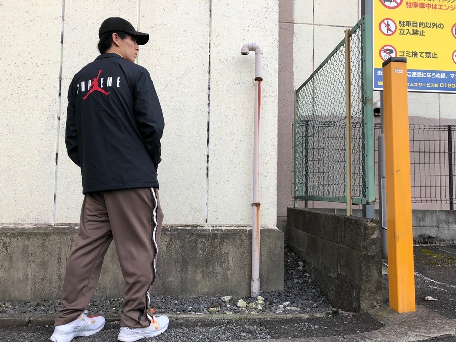 supreme jordan coaches jacket