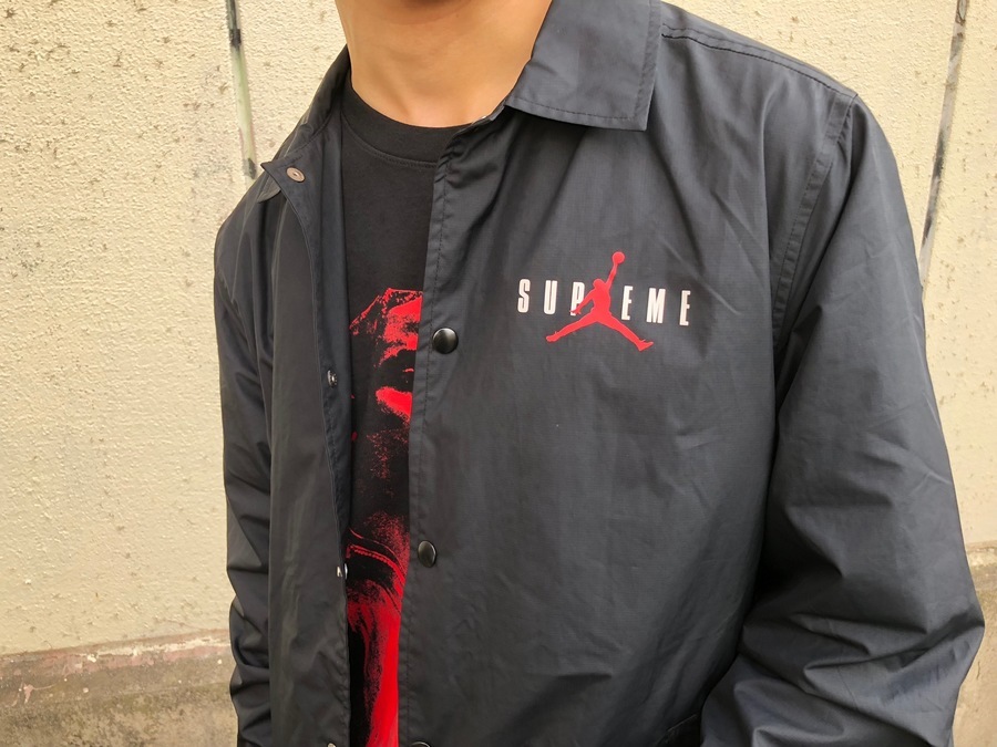 supreme jordan coaches jacket