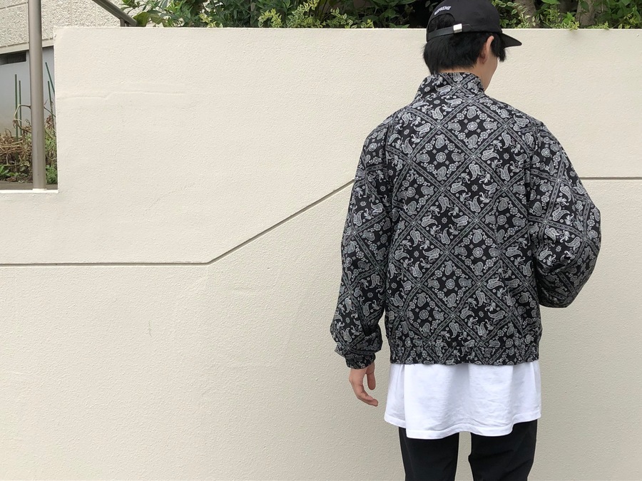 Supreme Bandana Track Jacket 黒 S 国内正規品