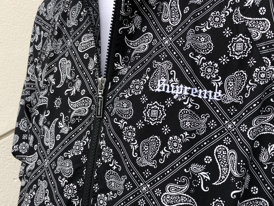 Supreme / シュプリームより18SSのBandana Track Jacket / バンダナ